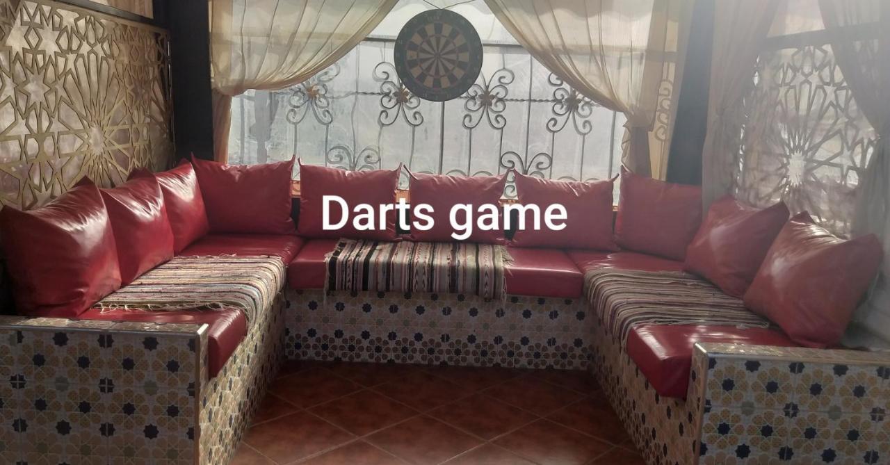 Hotel Lahlou Riad Cafeteria ウジダ エクステリア 写真